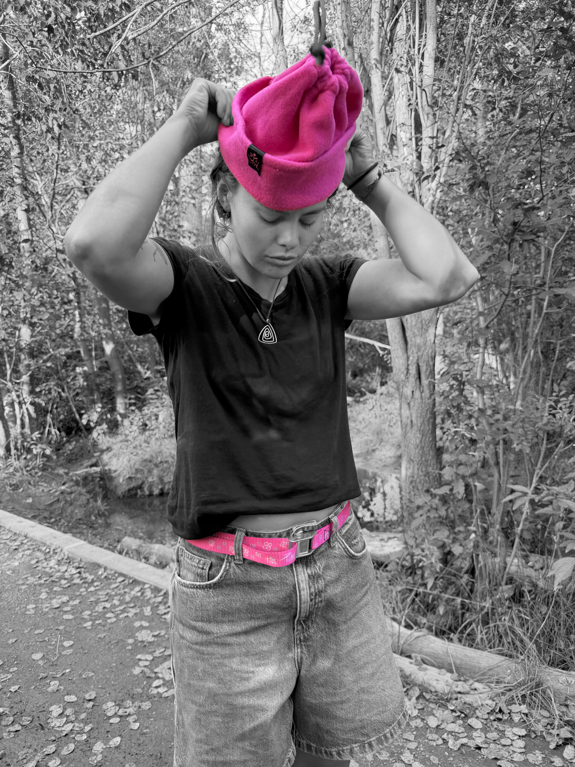 Hot Pink Hat - Image 4