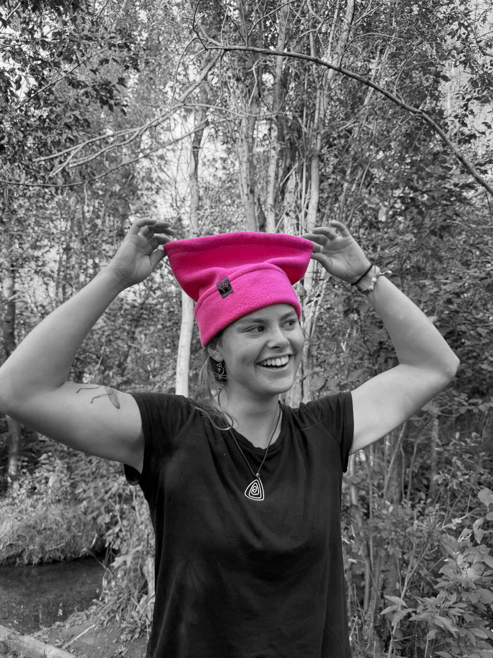 Hot Pink Hat - Image 3